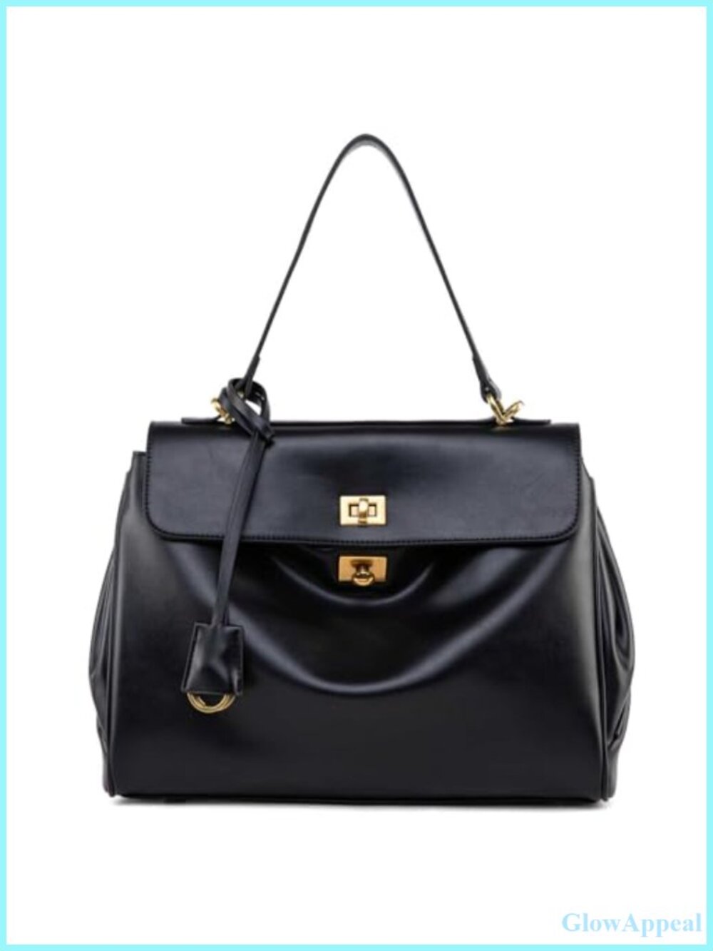 Suede & Leather Tote Bag for Women Soft Leather Shoulder Handbag Satchel Purse